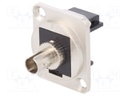Connector: fiber optic; coupler; ST,both sides; Mat: metal