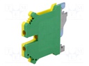 Splice terminal: rail; 0.2÷2.5mm2; ways: 1; terminals: 2; Ht: 46mm