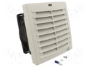 Enclosure Cooling, Filter Fan, IP54, FPI 018 Series, Plastic, 124 mm, 124 mm, 66 mm