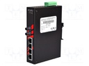 Industrial module: switch Ethernet; unmanaged; 12÷48VDC; RJ45
