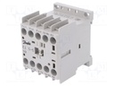 Contactor: 3-pole; NO x3; Auxiliary contacts: NO; 240VAC; 4.9A