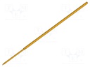 Test needle; Operational spring compression: 8mm; 2A; Ø: 0.5mm