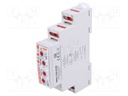Module: current monitoring relay; AC current; 230VAC; DIN; SPDT