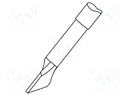 Tip; shovel; 3.5mm