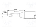 Tip; chisel; 1.4mm; 357°C; for soldering station