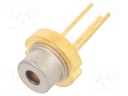 Diode: laser; 840-860nm; 300mW; 9/18; TO18; THT; Colour: infrared