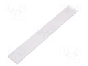 Cover for LED profiles; white; 1m; Kind of shutter: G; slide