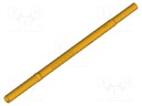 Test probe socket; Contact plating: gold-plated; KS-075; 30mm