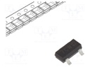 Transistor: NPN; bipolar; 40V; 0.6A; 250mW; SOT23