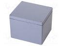 Enclosure: multipurpose; X: 200mm; Y: 230mm; Z: 180mm; ALUEIN; grey