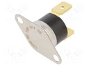 Sensor: thermostat; NC; Topen: 70°C; Tclos: 55°C; 10A; 240VAC; ±5°C