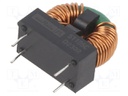Inductor: wire; THT; 1mH; 3.3A; 38mΩ; -40÷125°C; 5100; vertical