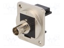 Connector: fiber optic; coupler; ST,both sides; Mat: metal