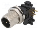 Socket; M12; PIN: 5; male; A code-DeviceNet / CANopen; THT; 60V; 4A