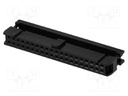 Plug; IDC; female; PIN: 40; IDC; for ribbon cable; 1.27mm