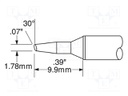 Tip; bevel; 2mm; 468°C; for soldering station