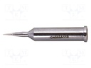 Soldering Tip, Conical/Sharp, 0.2 x 15 mm, Soldering Station