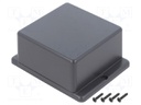Enclosure: multipurpose; X: 80mm; Y: 80.6mm; Z: 43.5mm; TWF; ABS; IP40