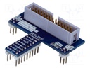 Adapter; IDC26,pin strips; I/O: 32