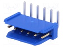 Socket; wire-board; male; PIN: 6; 2.54mm; THT; DUBOX; 3A; gold-plated