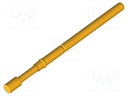 Test needle; Operational spring compression: 4mm; 5A; Ø: 2mm; 1.5N