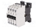 Contactor: 4-pole; NO x4; 230VAC; 16A; DIN,panel; CI 15; -30÷70°C