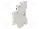 Auxiliary contacts; for DIN rail mounting; Contacts: SPDT; 6A