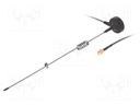 Antenna; GSM; 5dBi; vertical; Mounting: magnet; 50Ω; male,SMA