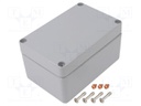 Enclosure: multipurpose; X: 150mm; Y: 100mm; Z: 80mm; S-8100; IP66