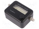 Satellite signal strength meter; 950÷2400MHz; 83dB; 95x50x135mm