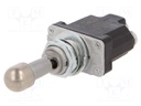 Switch: toggle; Pos: 3; SP3T; ON-OFF-ON; 6A/230VAC; 20A/28VDC; IP67