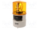Signaller: lighting-sound; 24VDC; siren,rotating light; IP54
