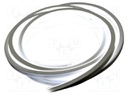 NEON LED tape; white cold; 2835; 24V; 13mm; IP65; 10W/m; Thk: 13mm