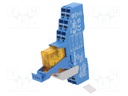 Relay: interface; DPDT; Ucoil: 230VAC; 8A; 8A/250VAC; DIN