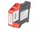 Module: safety relay; SCR ON; 24VAC; 24VDC; Mounting: DIN; -25÷50°C