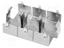 Holder; D,R20; Batt.no: 3; screw; aluminium