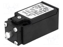 Limit switch; pin plunger Ø8mm; NO + NC; 10A; max.400VAC; PG13,5