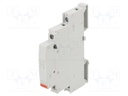 Relays accessories: main contacts; NO x2; 9x58x85mm; DIN; 16A