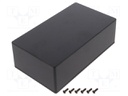 Enclosure: multipurpose; PCB is fastened in guides; 1590; Z: 61mm