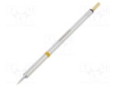 Tip; conical
