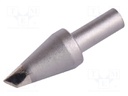 Tip; cut spade; 6x2mm; for QUICK-206D station