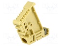 Holder; beige; Width: 8.5mm; TS35