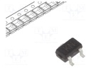 Transistor: N-MOSFET; unipolar; 30V; 0.1A; 0.2W; SOT323
