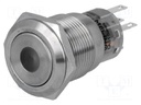 Switch: vandal resistant; Pos: 2; SPDT; 0.5A/220VAC; 1A/24VDC; IP67