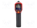 Infrared thermometer; colour,LCD,with a backlit; -32÷1100°C