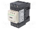 Contactor: 3-pole; NO x3; Auxiliary contacts: NO + NC; 24VAC; 50A