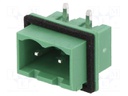 Pluggable terminal block; 5.08mm; ways: 2; angled 90°; socket