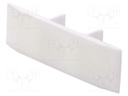 Protection; Application: ZUG-10; white; Width: 10mm; polyamide