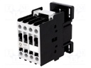 Contactor: 3-pole; NO x3; Auxiliary contacts: NC; 230VAC; 12A; CL
