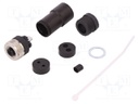 Plug; M12; PIN: 5; female; A code-DeviceNet / CANopen; for cable
